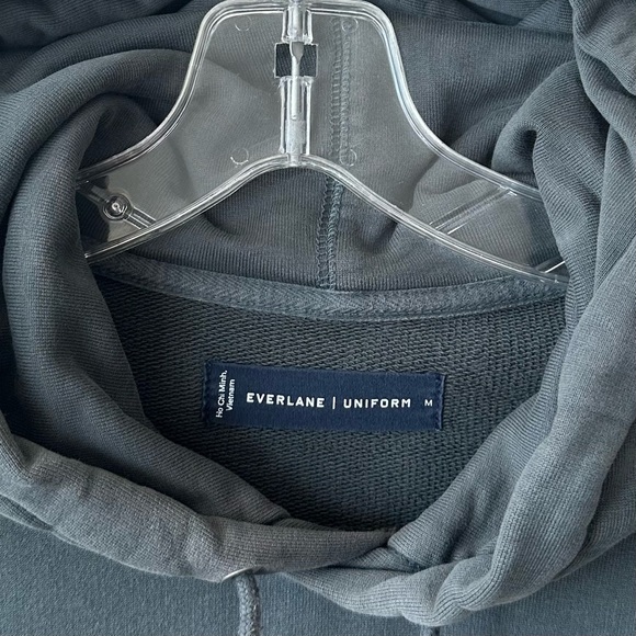 EVERLANE UNIFORM French Terry Hoodie - BOGO SALE - Picture 6 of 11